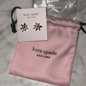 Kate Spade - $58 NWT - Firework Floral Multicolor Earrings NWT $58 With Dustbag!